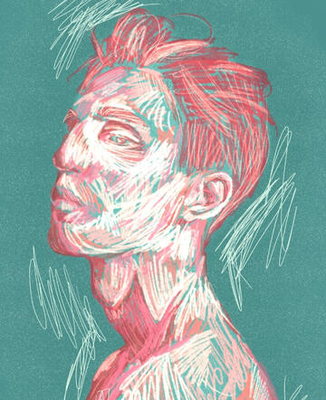 Portrait in Loose Style