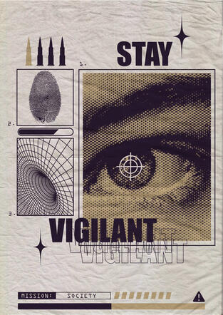 Stay Vigilant Poster